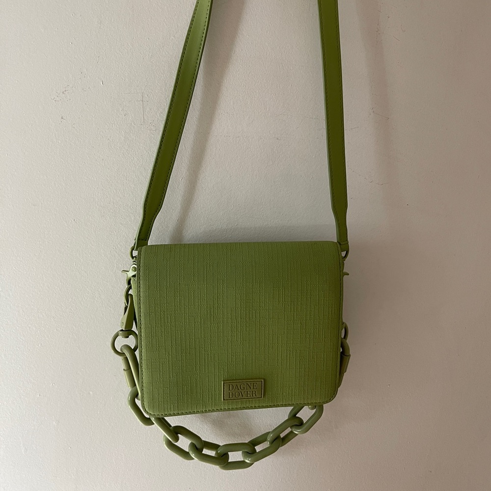 Dagne Dover RARE Epic Crossbody in Lime